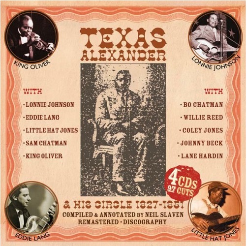 TEXAS ALEXANDER / テキサス・アレグザンダー / AND HIS CIRCLE 1927-1951 (4CD)