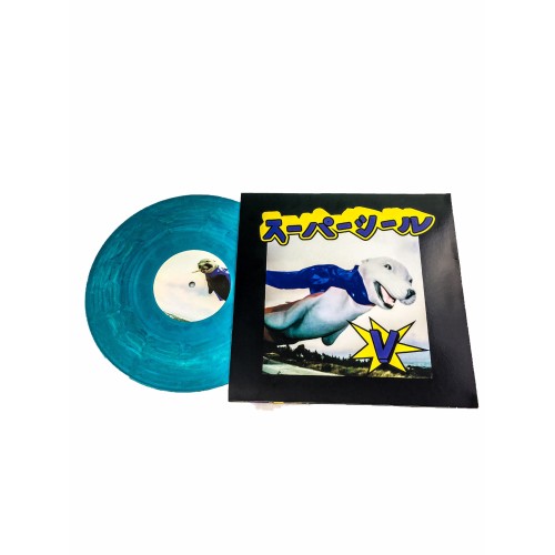 DJ Q-BERT / SUPER SEAL GIANT ROBO V.2 (R.Arm) (Aqua Blue Marble Vinyl)