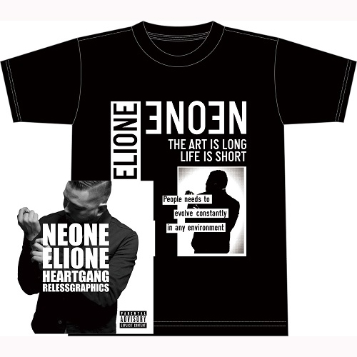 ONE a.k.a. ELIONE / NEONE★ディスクユニオン限定T-SHIRTS付セットLサイズ