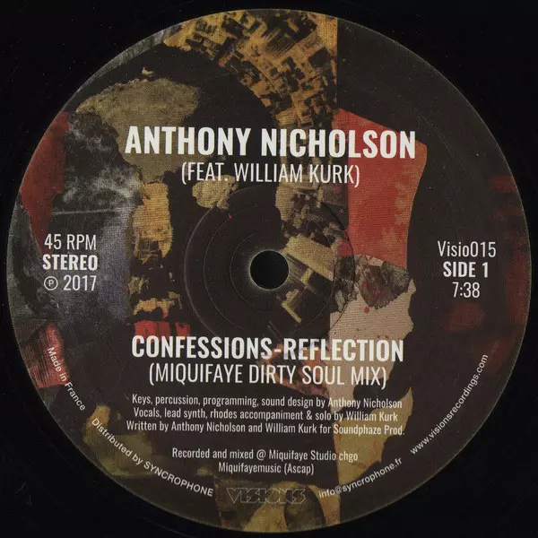 ANTHONY NICHOLSON & WILLIAM KURK / CONFESSIONS