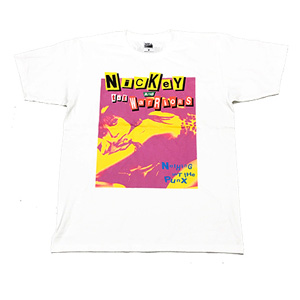 NICKEY & THE WARRIORS / NOTHING BUT THE PUNX T-SHIRT WHITE/ Sサイズ