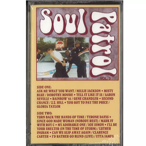 SOUL PATROL Vol. 3(CASSETTE)/V.A. (SOUTHERN SOUL CLASSICS)｜SOUL/BLUES ...