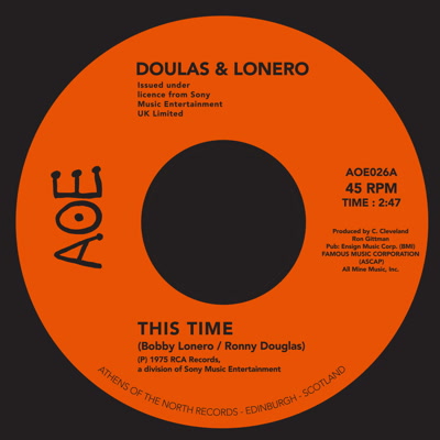 DOUGLAS & LONERO / THIS TIME (7")