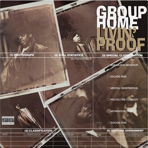 GROUP HOME / グループ・ホーム / LIVIN' PROOF  "2LP"