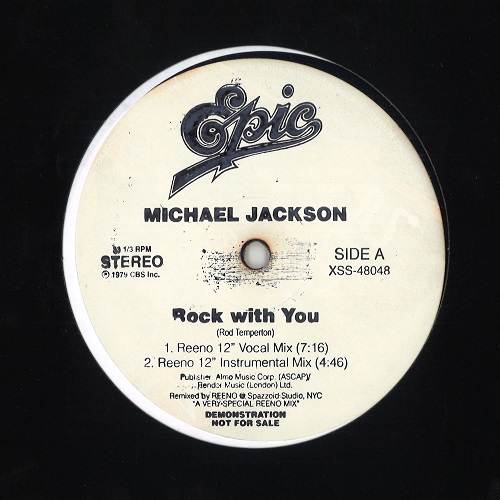 ROCK WITH YOU / P.Y.T. (REENO 12 MIXES) (12)/MICHAEL ...