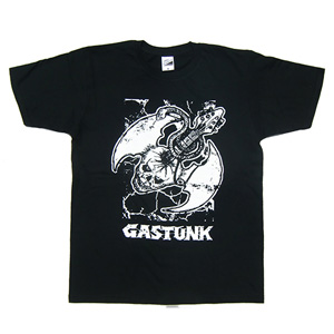 GASTUNK / SKULL WING T SHIRT/XLサイズ
