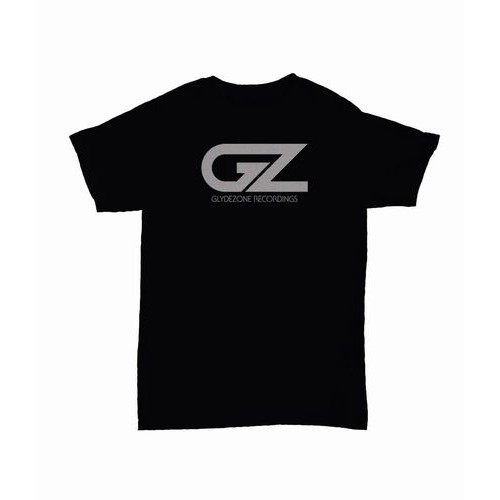 DAM-FUNK / デイム・ファンク / GLYDEZONE RECORDINGS T-SHIRT (BLACK W/SILVER - S)