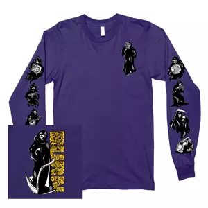 BURN / バーン / REAPER POCKET LONGSLEEVE (PURPLE / L-SIZE)