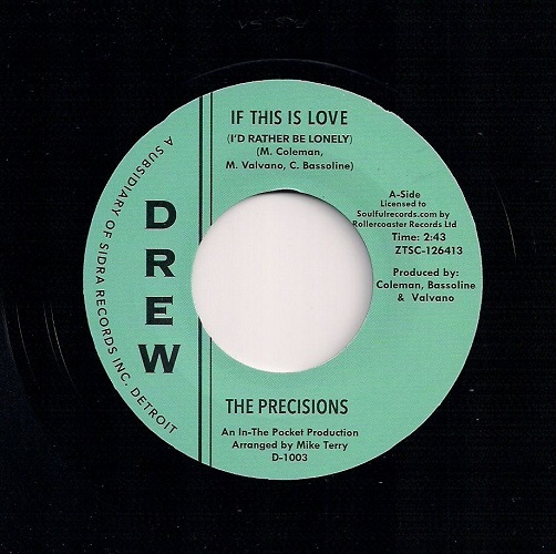 PRECISIONS / プレジションズ / IF THIS IS LOVE / SUCH MISERY (7")