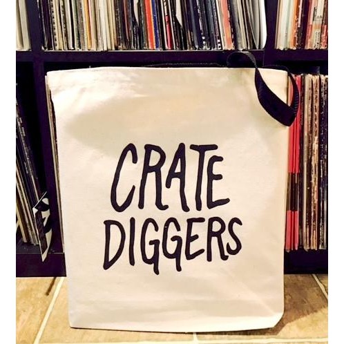 DISCOGS (DISCOGS.COM) / CRATE DIGGERS CANVAS TOTE BAG