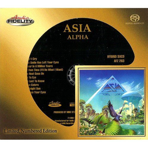ASIA / エイジア / ALPHA: SACD+CD HYBRID LIMITED NUMBERED EDITION - REMASTER