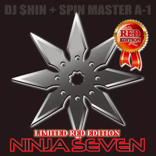 DJ $hin + Spin Master A-1 / Ninja Seven 7"(RED)
