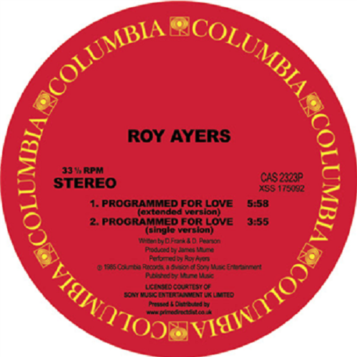 ROY AYERS / ロイ・エアーズ / PROGRAMMED FOR LOVE (12")