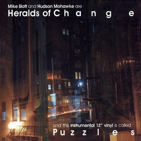 HERALDS OF CHANGE (MIKE SLOTT & HUDSON MOHAWKE) / PUZZLES EP (2017 REPRESS)