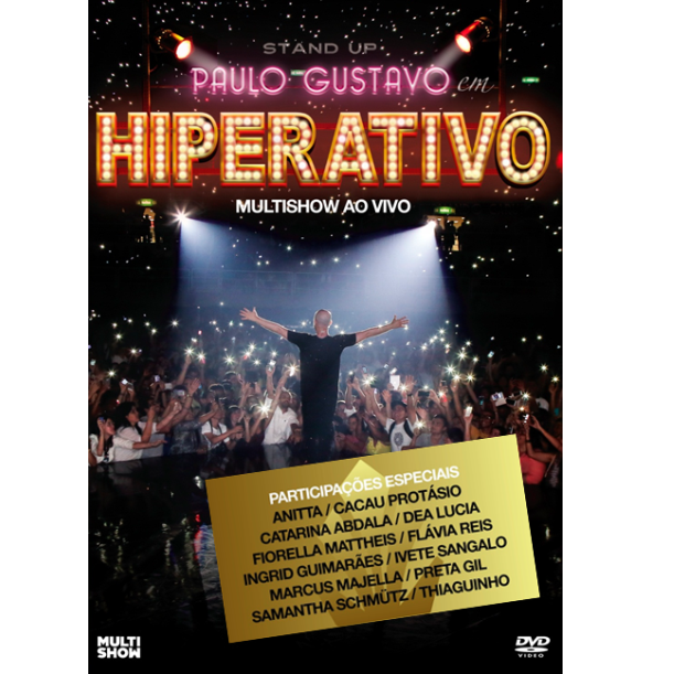 PAULO GUSTAVO / パウロ・グスターヴォ / HIPERATIVO (DVD)