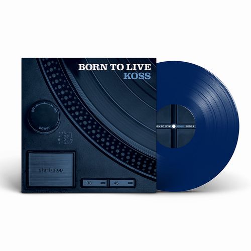 KOSS (HIPHOP) / BORN TO LIVE (BLUE VINYL) "LP"