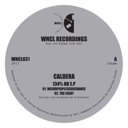 CALDERA (CLUB) / 134% OK E.P
