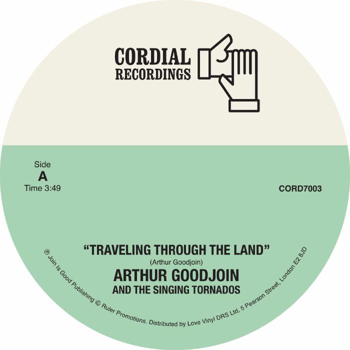 ARTHUR GOODJOIN & THE SINGING TORNADOS / TRAVELING THROUGH THE LAND / STOP THIS FUSSING & FIRHTING (7")