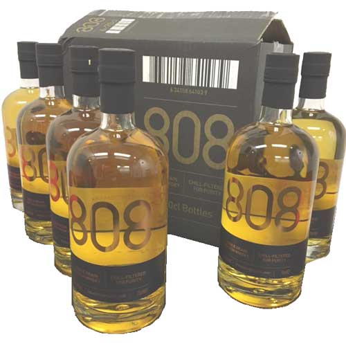 808 DRINKS COMPANY LTD. / 808 SINGLE GRAIN SCOTCH WHISKY CASE OF 6 BOTTLES / 808シングル・グレーン・スコッチ・ウイスキー 1ケース(6本入り) 1本あたり約4,666円(税込) 