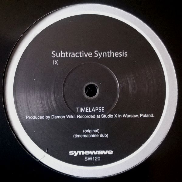 DAMON WILD / デイモン・ワイルド / SUBTRACTIVE SYNTHESIS (TIMEMACHINE, FUNCTION, & POSTSCRIPTUM MIXES)