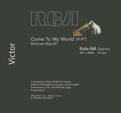 MICHAEL WYCOFF / BRIAN AUGER / COME TO MY WORLD/WHENEVER YOUR READY(JOE CLAUSSELL EDIT)