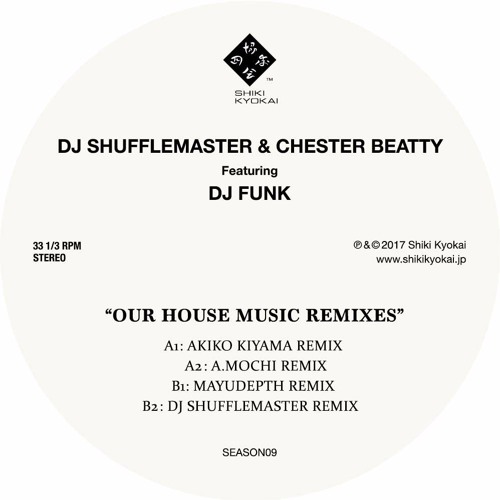 CHESTER BEATTY & DJ SHUFFLEMASTER / OUR HOUSE MUSIC REMIXES