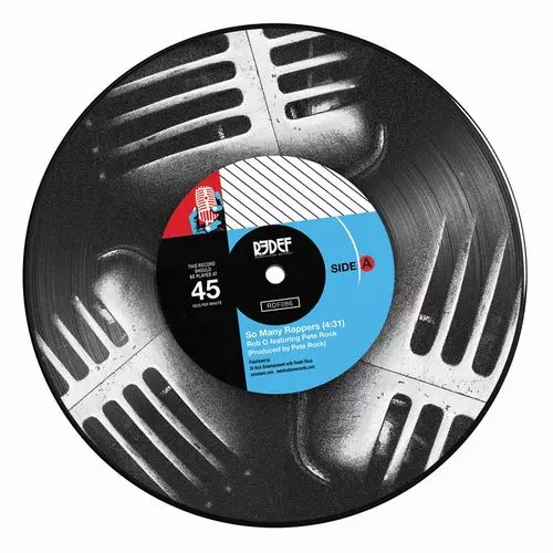 ROB O & PETE ROCK / SO MANY RAPPERS (PICTURE DISC) 7"