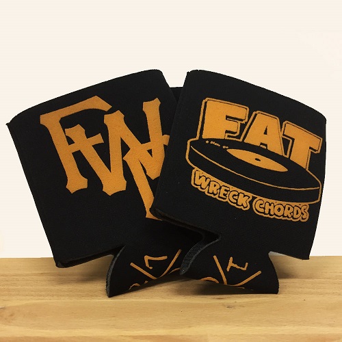 FAT WRECK CHORDS OFFICIAL GOODS / FAT COOZIE (BLACK & ORANGE)