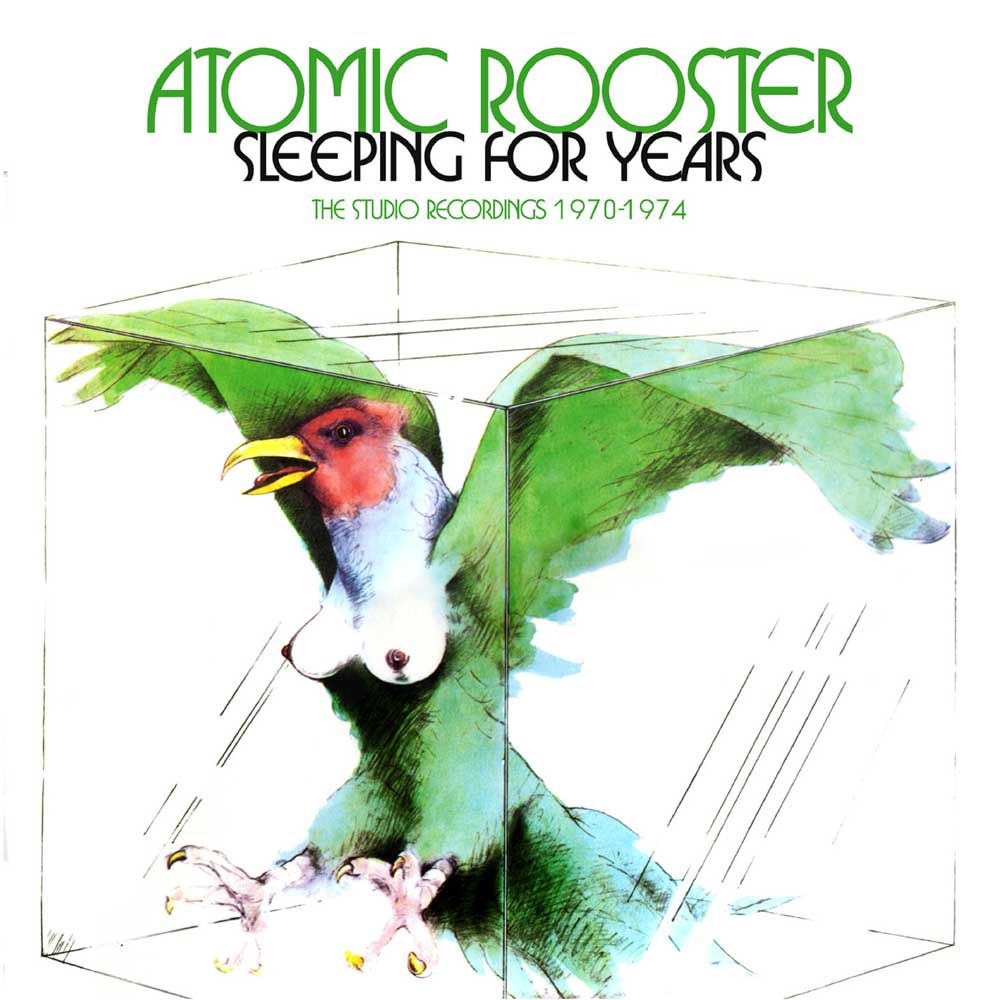ATOMIC ROOSTER / アトミック・ルースター / SLEEPING FOR YEARS - THE STUDIO RECORDINGS 1970-1974<4CD>