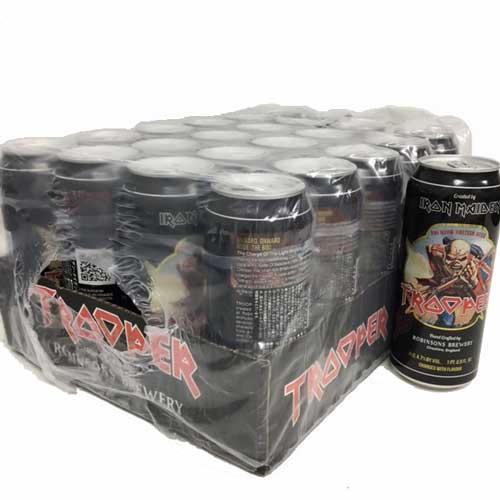 IRON MAIDEN / アイアン・メイデン / TROOPER BEER 500ML(CAN) 24 PACK / トゥルーパー・ビール 500ML(缶) 24 PACK