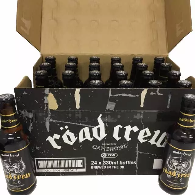 音楽酒】モーターヘッド『Road Crew』缶ビール!!｜ニュース