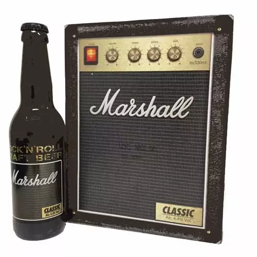 MARSHALL BEER / ROCK'N'ROLL CRAFT BEER 330ML 6PACK / ロックンロールクラフトビール・クラシック 330ML 6パック 1本あたり 800円(税込) 