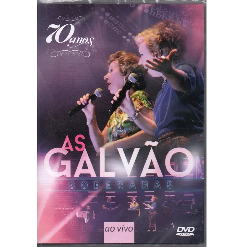 AS GALVAO / 70 ANOS (DVD)