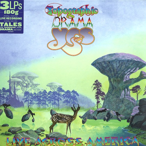 YES / イエス / TOPOGRAPHIC DRAMA: LIVE ACROSS AMERICA - 180g LIMITED VINYL
