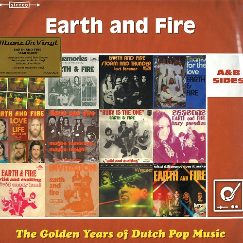 EARTH & FIRE / アース&ファイアー / THE GOLDEN YEARS OF DUTCH POP MUSIC: A & B SIDES - 180g LIMITED VINYL/2017 REMASTER