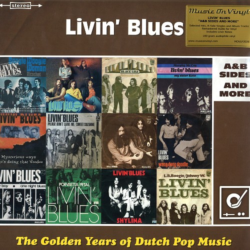 LIVIN' BLUES / THE GOLDEN YEARS OF DUTCH POP MUSIC: A & B SIDES - 180g LIMITED VINYL/2017 REMASTER