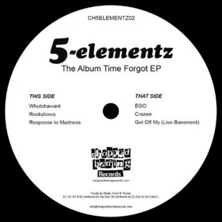 5ELA (5 ELEMENTZ) / THE ALBUM TIME FORGOT EP 12"