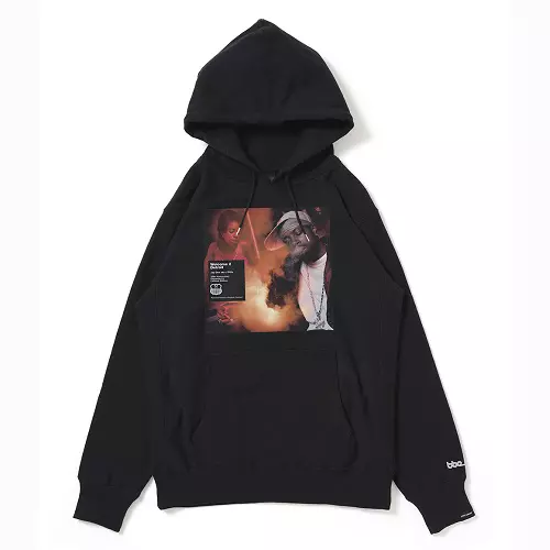 APPLEBUM × BBE / Beat Generation J Dilla Sweat Parka BLACK - SIZE XL