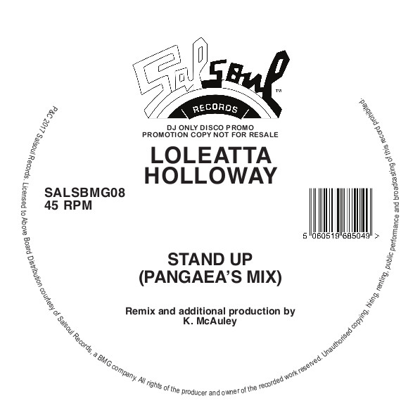 LOLEATTA HOLLOWAY / ロレッタ・ハロウェイ / STAND UP (PANGAEA'S MIX)