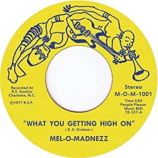 MEL-O-MADNEZZ / WHAT YOU GETTING HIGH ON (7")