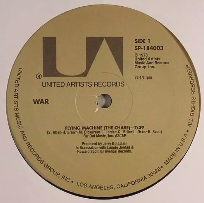 WAR / ウォー / CITY COUNTRY CITY / FLYING MACHINE (12")