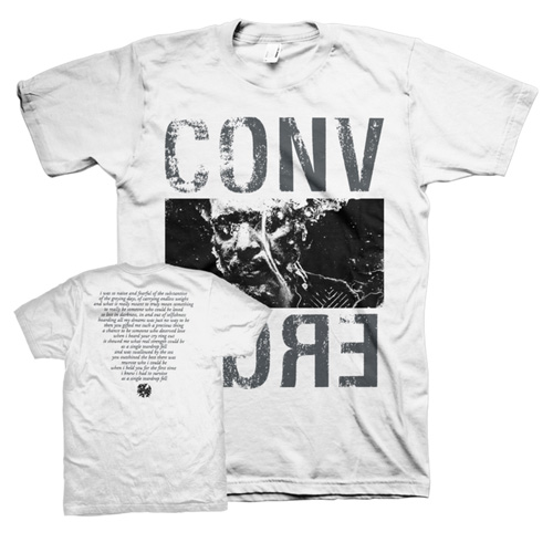 CONVERGE / コンヴァージ / A SINGLE TEAR (WHITE / S-SIZE)