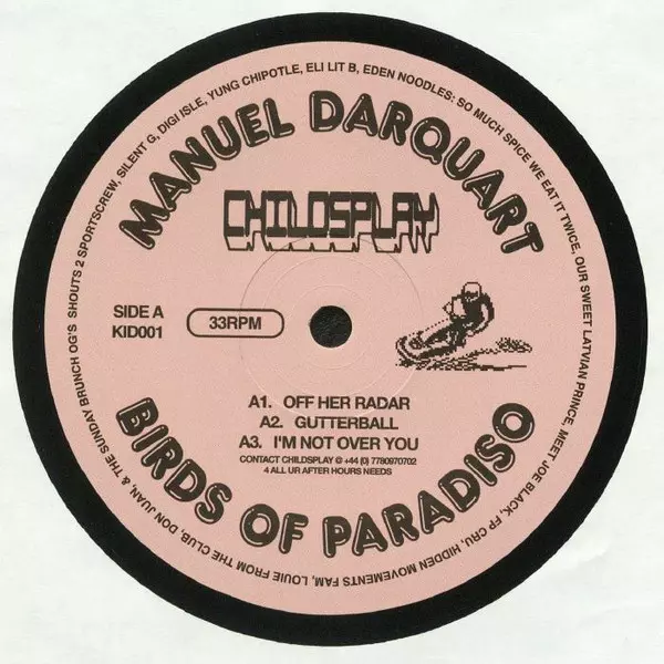 MANUEL DARQUART / マニュエル・ダーカート / BIRDS OF PARADISO