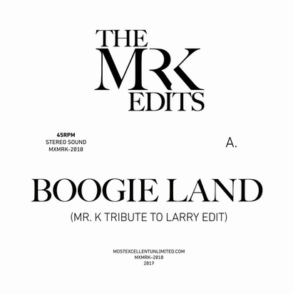MR. K (DANNY KRIVIT) / ミスター・ケー / BOOGIE LAND/LADY, LADY, LADY