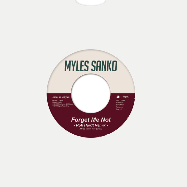 MYLES SANKO / マイルス・サンコ / FORGET ME NOT / PROMISES (7")