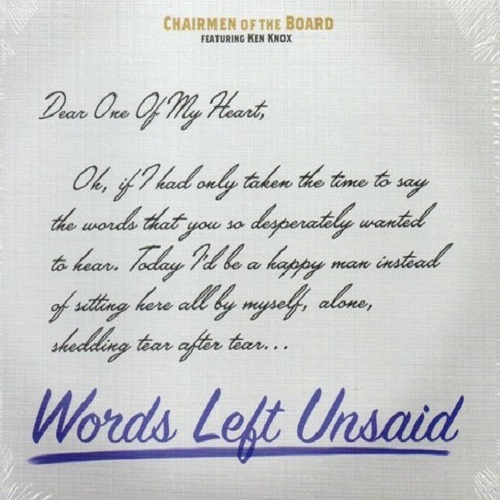 CHAIRMEN OF THE BOARD / チェアメン・オブ・ザ・ボード / WORLDS LEFT UNSAID(CD-R)