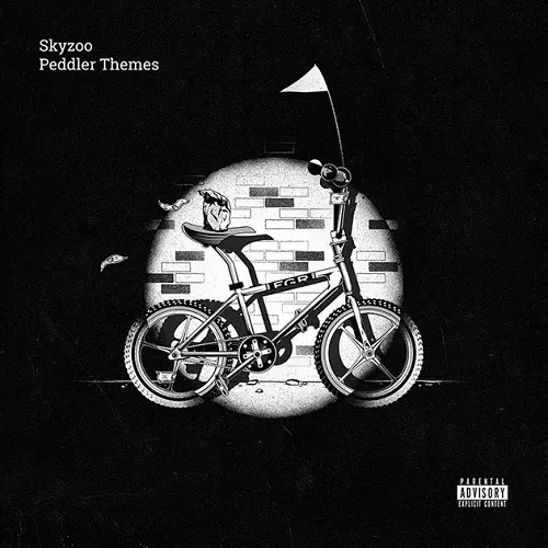Skyzoo The Salvation レコード SKYZOO / THE SALVATION (NAVY BLUE & WHITE MARBLED VINYL