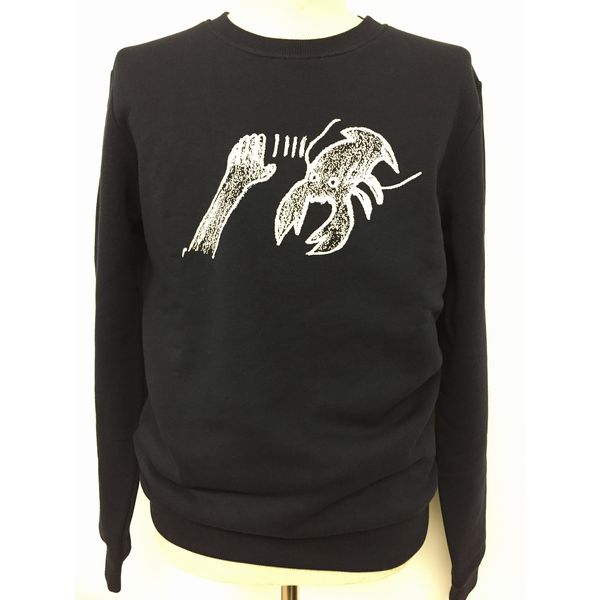 LOBSTER THEREMIN / LOBSTER THEREMIN SWEATSHIRTS NAVY SIZE:S