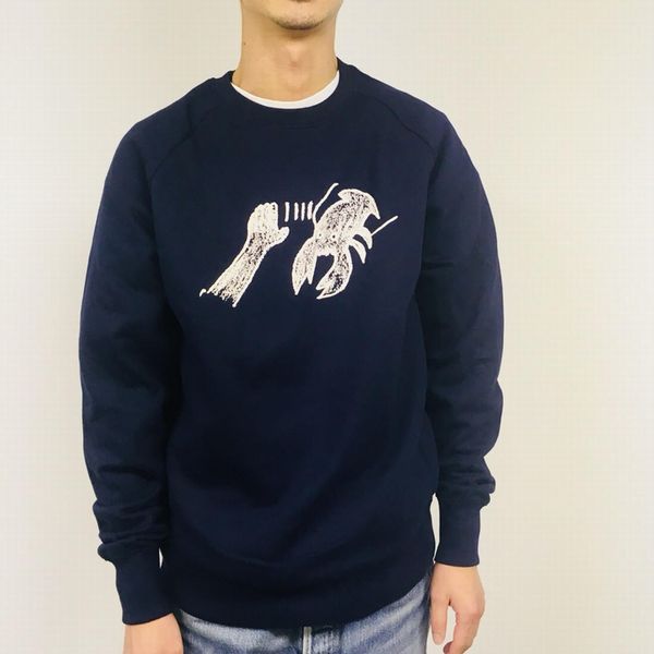 LOBSTER THEREMIN / LOBSTER THEREMIN SWEATSHIRTS NAVY SIZE:M