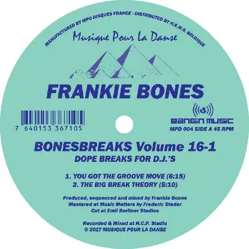 FRANKIE BONES / フランキー・ボーンズ / BONEBREAKS VOL.16-1